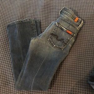 Seven for all man kind boot cut jeans